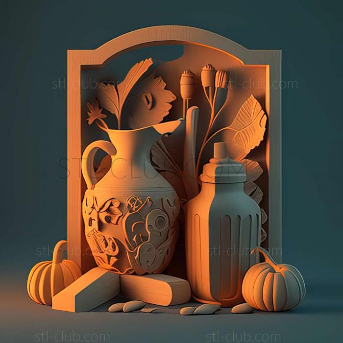 3D model still life (STL)